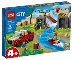 LEGO CITY - LE TOUT-TERRAIN DE SAUVETAGE DES ANIMAUX SAUVAGES #60301